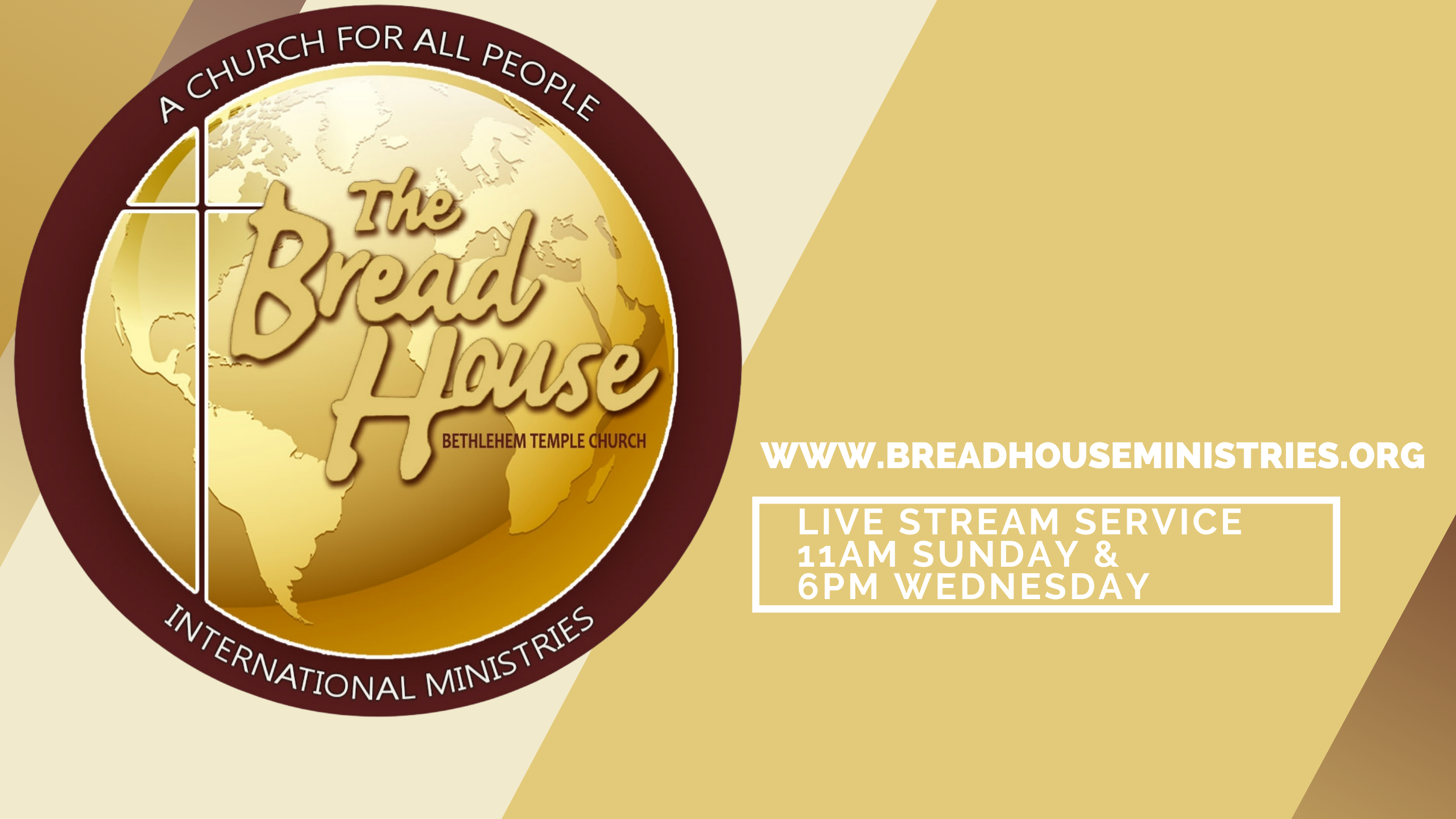THE BREAD HOUSE LIVE STREAM 